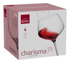 Набор бокалов для вина Rona Charisma, 720мл x 4шт