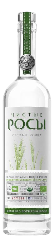 Изображение товара Водка Чистые Росы органическая 1.5л супер-премиум экологическая Россия