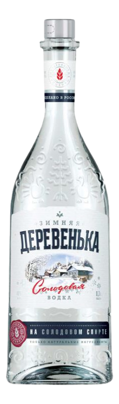 Изображение товара Водка Деревенька зимняя, 0.7л