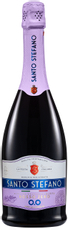 Напиток винный безалкогольный Santo Stefano Rosso красный полусладкий, 0.75л
