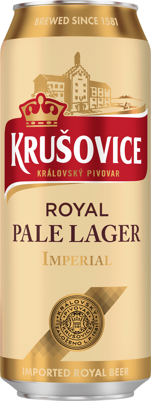 Пиво Krusovice светлое, 0.5л