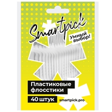 Флосстики Smartpick пластиковые, 40шт