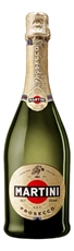 Вино игристое Martini Prosecco белое сухое в подарочной упаковке, 0.75л