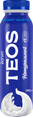 Йогурт питьевой Teos натуральный 2%, 260г