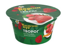 Творог Бежин луг клубника-земляника 4.2%, 130г