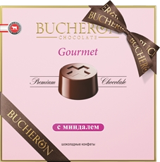 Конфеты Bucheron Gourmet шоколадные с миндалем, 180г