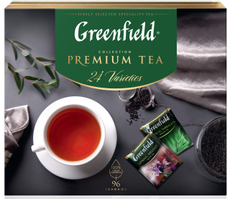 Чай Greenfield набор 24 вида, 166г