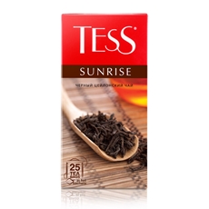 Чай черный Tess Sunrise в пакетиках (1.8г x 25шт), 45г