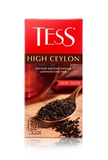 Чай черный Tess High Ceylon в пакетиках (2.25г x 25шт), 56г