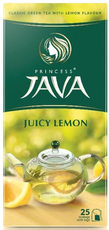 Чай зеленый Принцесса Ява сочный лимон в пакетиках (1.5г x 25шт), 38г