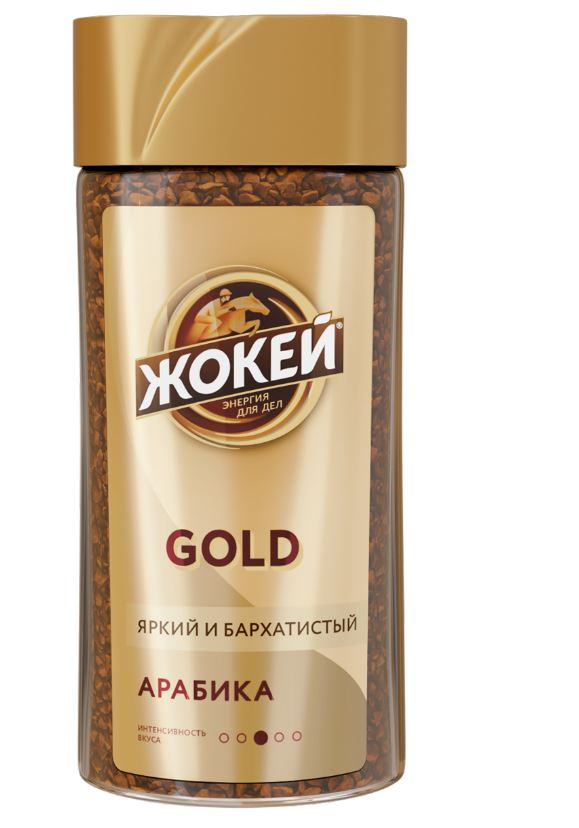 Изображение товара Кофе Жокей Gold растворимый, 95г