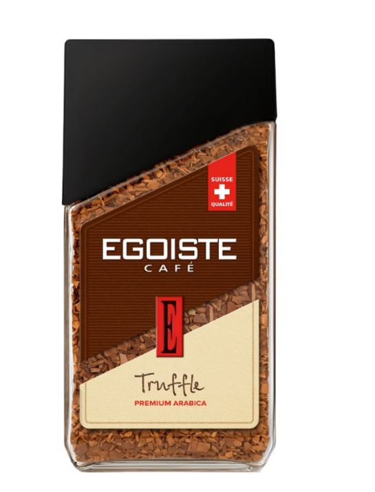 Изображение товара Растворимый кофе Egoiste Truffle сублимированный 95г премиальное качество