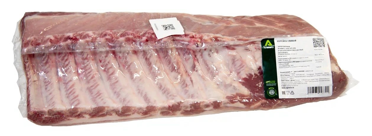 Корейка свиная АгроЭко охлажденная, ~5кг