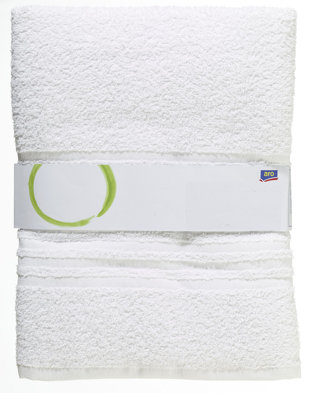 aro Полотенце махровое белое 360г, 70 x 140см
