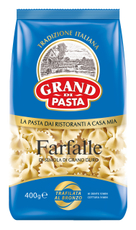 Макароны бантики Grand di Pasta Farfalle высший сорт, 400г