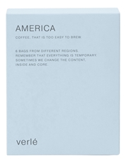 Кофе Verle Central America в дрип-пакетах 6шт, 66г
