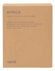 Кофе Verle Africa в дрип-пакетах 6шт, 66г