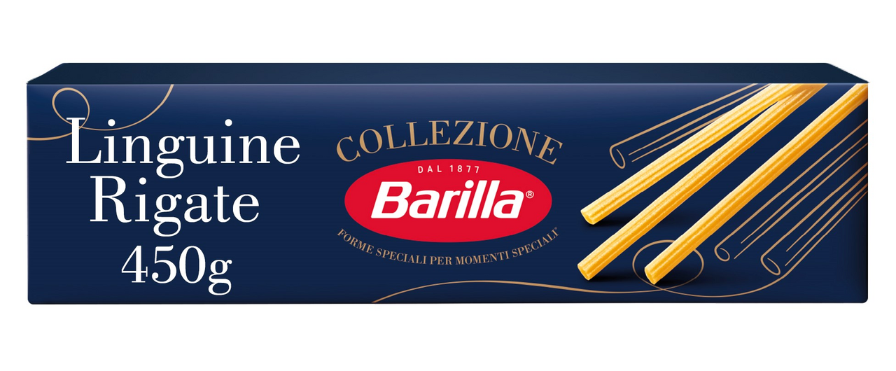 Макаронные изделия Barilla Лингвини ригате высший сорт, 450г купить с ...