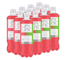 Напиток витаминизированный Lifeline Intellectual со вкусом арбуза и яблока негазированный, 500мл x 12 шт