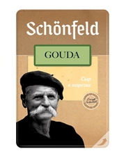 Сыр Schonfeld Гауда полутвердый 45%, 125г