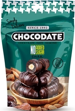 Конфеты Chocodate финики с миндалем в темном шоколаде, 100г