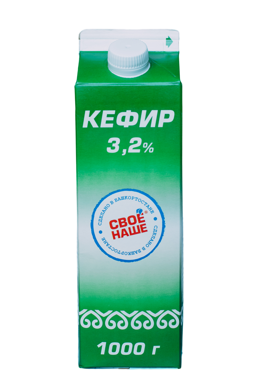 Кефир Свое-Наше 3.2%, 1кг купить с доставкой на дом, цены в  интернет-магазине