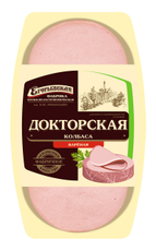 Колбаса Егорьевская фабрика докторская вареная нарезка, 200г