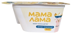 Десерт творожный Мама Лама банан 5.7%, 125г