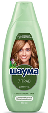 Шампунь Шаума 7 Трав для нормальных и жирных волос, 650мл
