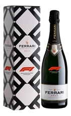 Вино игристое Ferrari Tremo белое брют в подарочной упаковке, 0.75л
