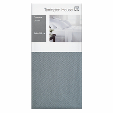 Tarrington House Простыня сатин темно-серая, 240 x 215см