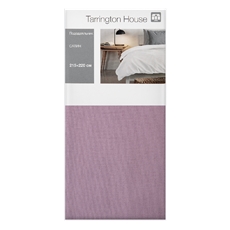 Tarrington House Пододеяльник сатин темно-лиловый, 215 x 220см