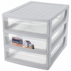 Органайзер Econova 3 ящика А4, 26 x 36.8 x 26.5см