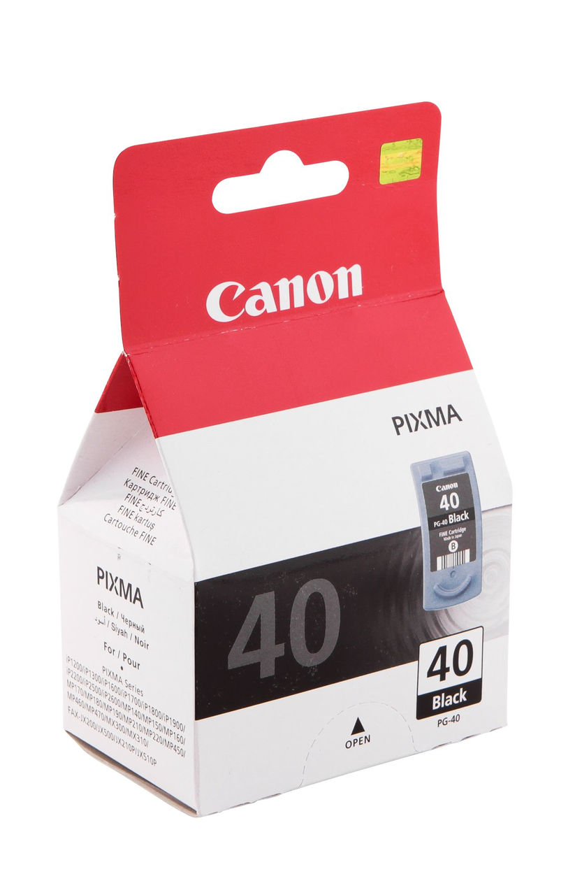 Canon Картридж (PG-40) черный купить с доставкой на дом, цены в ...