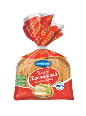 Хлеб пшеничный Коломенский формовой нарезка, 380г