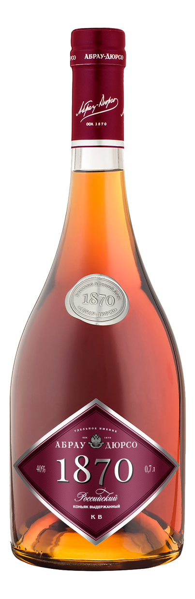 Изображение товара Коньяк Абрау Дюрсо 1870, 0.7л в подарочной упаковке