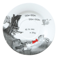 Тарелка десертная Quinsberry Винни Пух, 19см