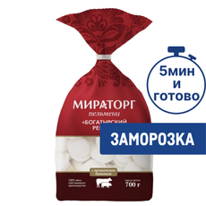 Пельмени Мираторг Богатырский рецепт замороженные, 700г