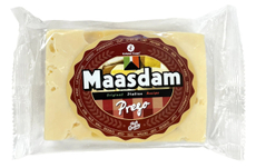 Сыр Азбука сыра Маасдам полутвердый 45%, 200г