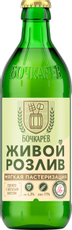 Пиво Бочкарев живой розлив, 0.43л