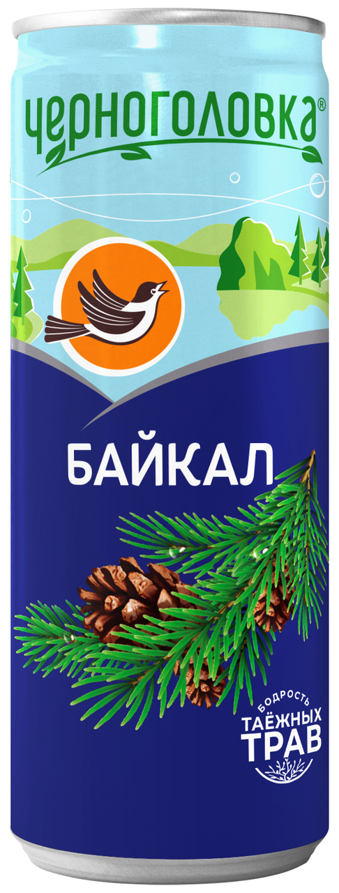 Лимонад Черноголовка Байкал, 330мл купить с доставкой на дом, цены в ...