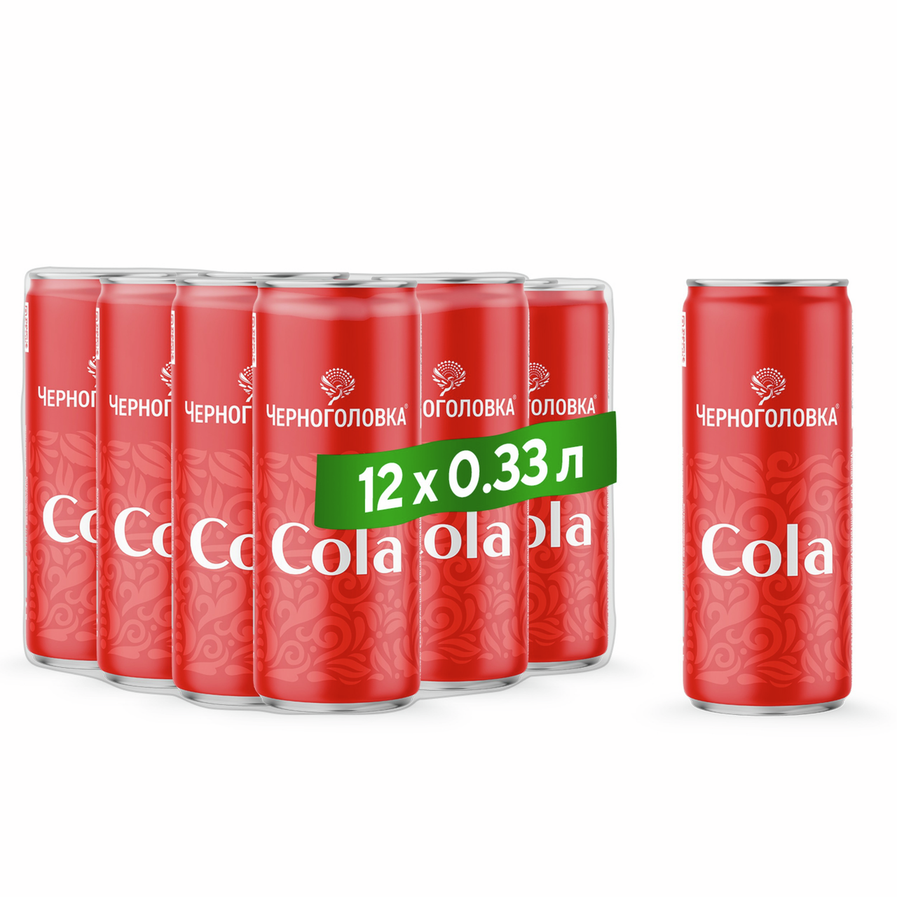 Изображение товара Напиток Черноголовка Cola сильногазированный, 330мл x 12 шт Изображение товара Напиток Черноголовка Cola сильногазированный, 330мл x 12 шт