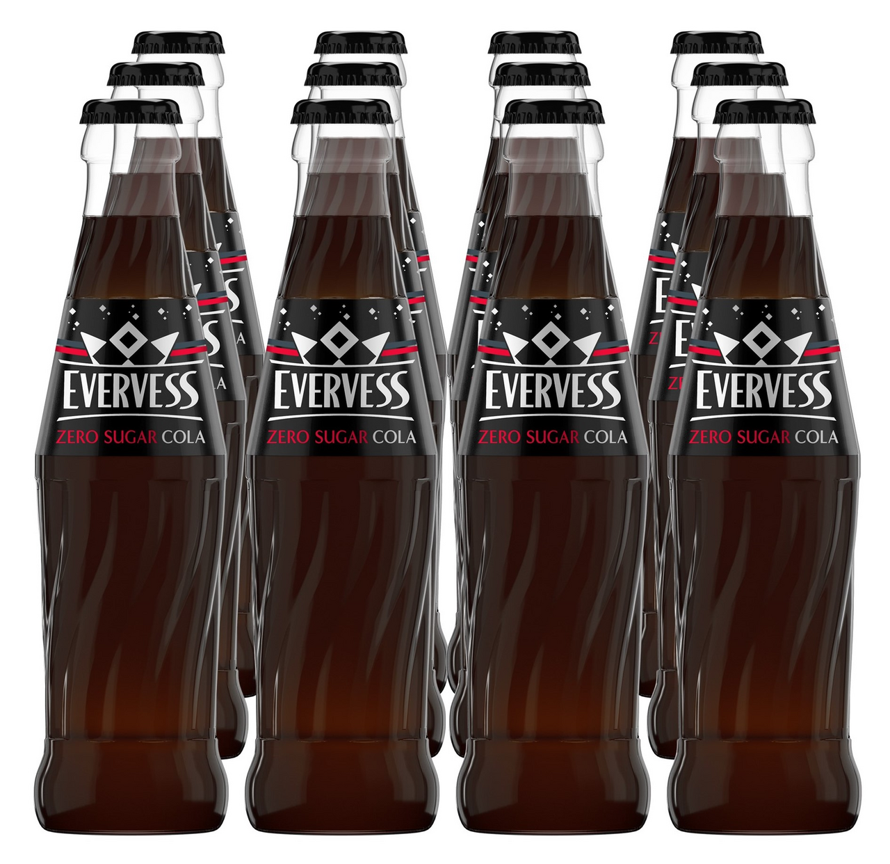 Изображение товара Лимонад Evervess Кола без сахара, 250мл x 12 шт