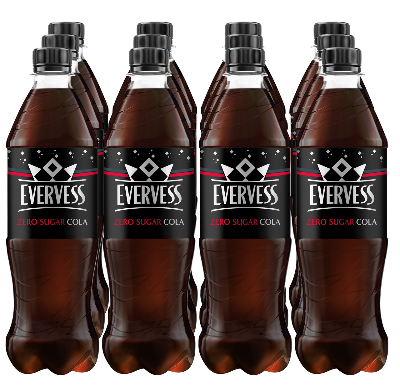 Напиток Evervess Cola без сахара газированный, 500мл x 12 шт