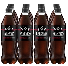 Лимонад Evervess Кола без сахара, 500мл x 12 шт