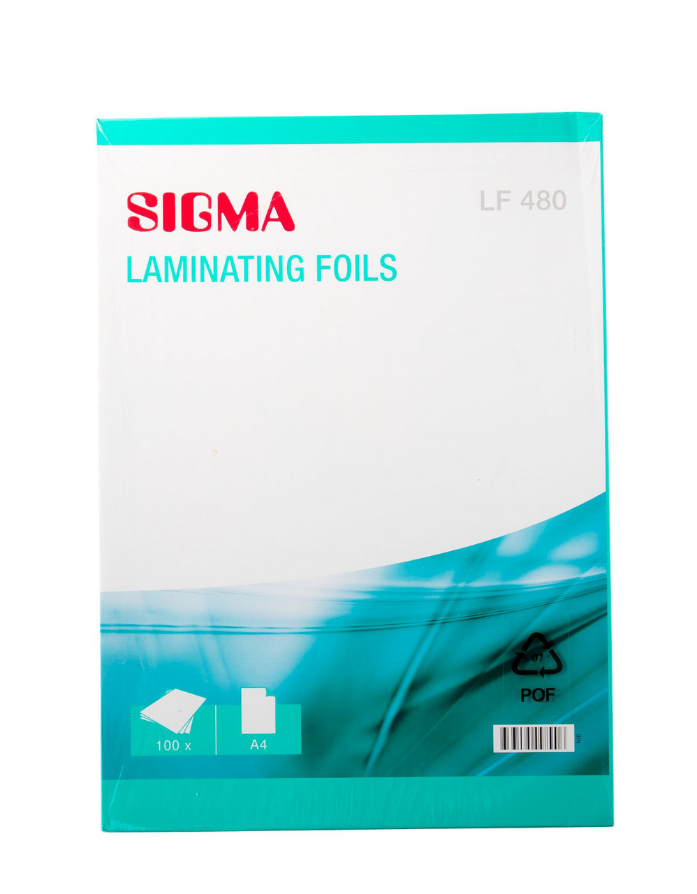 SIGMA Пленка для ламинирования глянцевая А4 80мкм 100шт