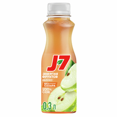 Сок яблочный J7 осветленный, 300мл