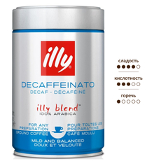 Кофе Illy без кофеина молотый, 250г