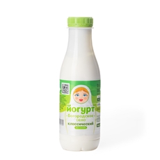 Йогурт питьевой Богородское село классический 3%, 450г