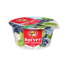 Йогурт Маслозавод Нытвенский киви-виноград 2.5%, 120г